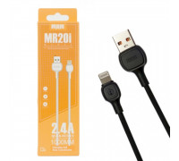 Кабель USB MR20i Ligtning 1м 2,4 А Fast charging