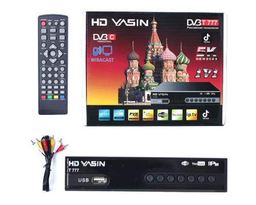 IP приставка YASIN DVB T8000