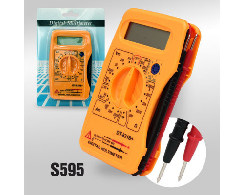 Мультиметр цифровой мини DT831B+