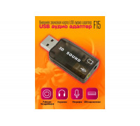 Внешняя звуковая карта USB аудио адаптер F15 10x15 DREAM ORIG