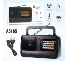 Радиоприемник deespi RE-22/409  AM/FM/SW1-2/TV