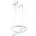 Наушники HOCO M101 Pro Crystal sound wire-controlled earphones with microphone (белый)