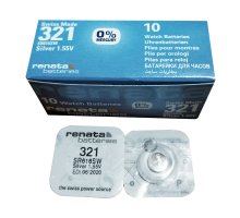 Батарейка Renata 321 (SR616SW) Silver Oxide 1.55V (1/10/100)