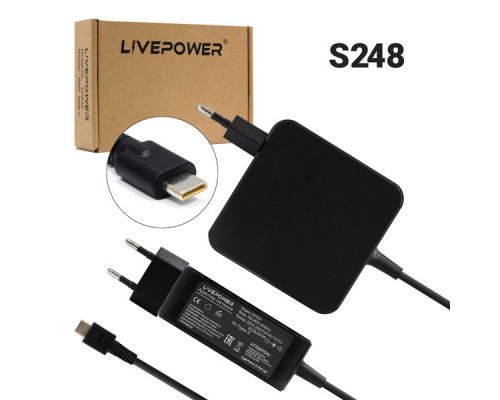 Блок питания универсальный SP509 20V/3.25A (Type-C) 65W кабель 1.8м