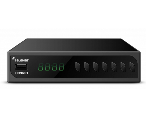 IPTV приставка DVB-T2/C Selenga HD960D с дисплеем