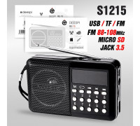 Радиоприемник deespi RE-15 AM/FM/SW/USB/AUX/MicroSD