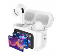 Наушники bluetooth HOCO EW72 Lite Soar true wireless touch screen (белый)