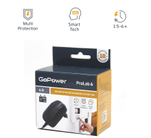 З/У для свинцово-кислотных аккумуляторов 6V GoPower ProLab 6 1.0A (1/100)