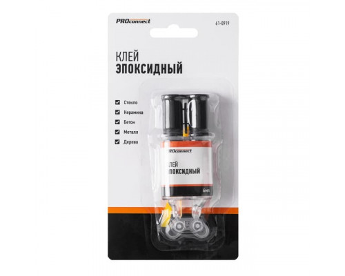 Клей эпоксидный, шприц (6мл) PROconnect