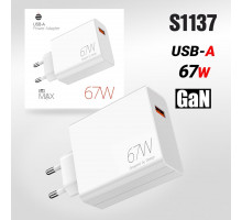Сетевое зарядное устройство deespi DE06 67W White