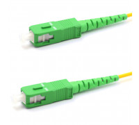 Патч-корд оптический соединительный (SM), 9/125 (OS2), SC/APC-SC/APC, (Simplex), LSZH, 10м