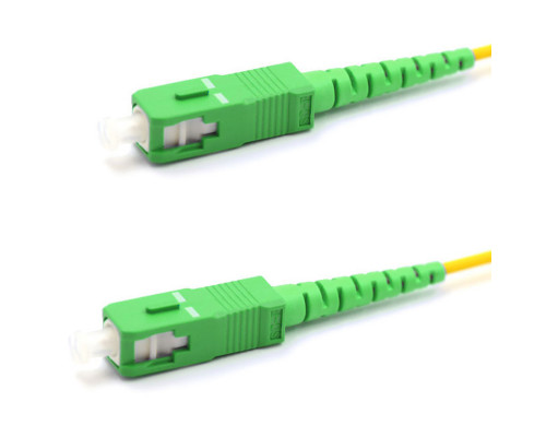 Патч-корд оптический соединительный (SM), 9/125 (OS2), SC/APC-SC/APC, (Simplex), LSZH, 5м