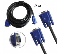 Шнур VGA - VGA с ферритами, длина 5 метра