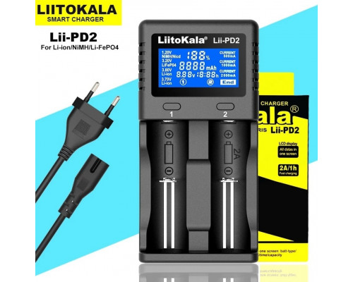 Зарядное устройство Liitokala Lii-PD2-EU