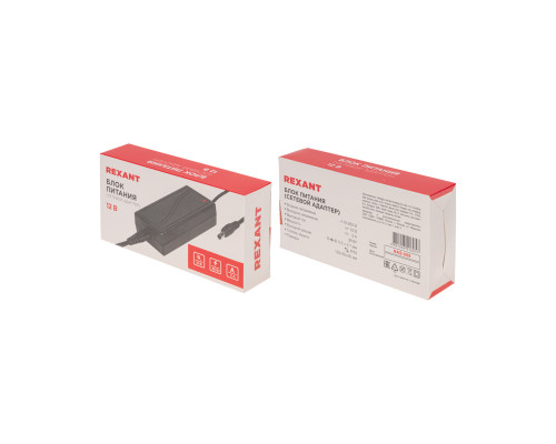 Источник питания 110-220 V AC/12 V DC 3 А 36 W с DC разъемом подключения 5.5х2.1, без влагозащиты (I