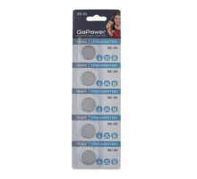 Батарейка GoPower CR1616 BL5 Lithium 3V (5/100/2000)