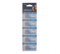 Батарейка GoPower CR1632 BL5 Lithium 3V (5/100/2000)