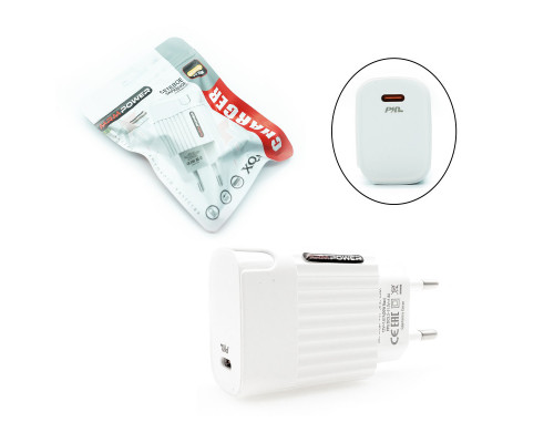 Сетевое зарядное устройство MRM XQ10 PD20W White