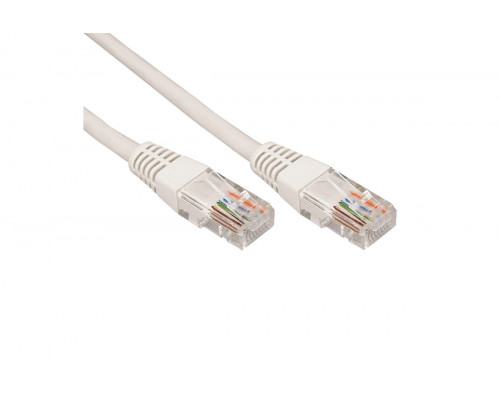 REXANT Патч-корд U/UTP, категория 5e, RJ45-RJ45, неэкранированный, PVC серый, 1 м