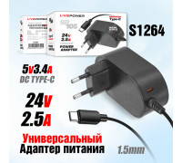 Блок питания Live-Power 24V SP105 24V2.5A Type-C