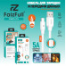 Кабель для телефона FaizFull FR96 type-C (1м 5A) огнеупорный матовый силикон