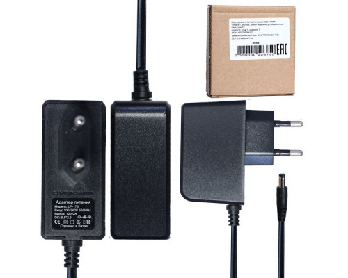 Блок питания Live-Power  12V  LP176  12V/2A=1,3А  (5.5*2.5) кабель 1,3м