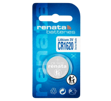 Батарейка Renata CR1620 BL1 Lithium 3V (10/300/2400)
