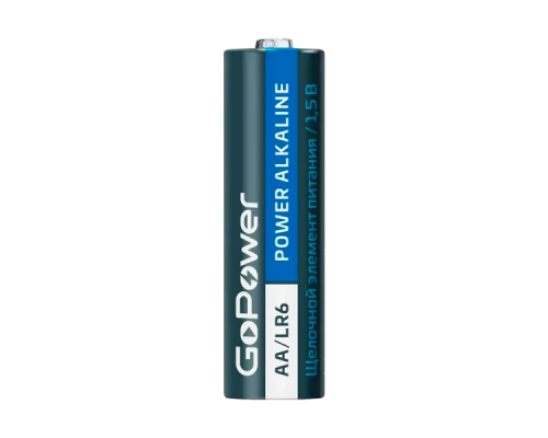 Батарейка GoPower LR6 AA BOX20 Shrink 4 Alkaline 1.5V (4/20/640)