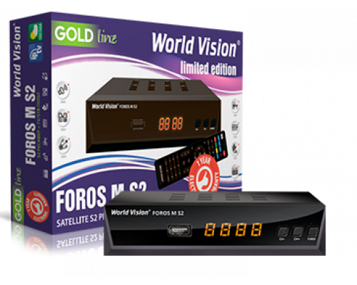 IPTV приставка DVB-S2 World Vision Foros S2 M