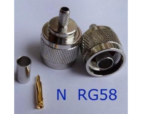 Разъем N-типа /шт./ обжимной RG-58
