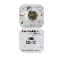 Батарейка Renata 395 (SR927SW) Silver Oxide 1.55V (1/10/100)