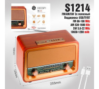 Радиоприемник deespi РЕТРО-стиль RE-05 BT/AM/FM/SW/USB/AUX/MicroSD