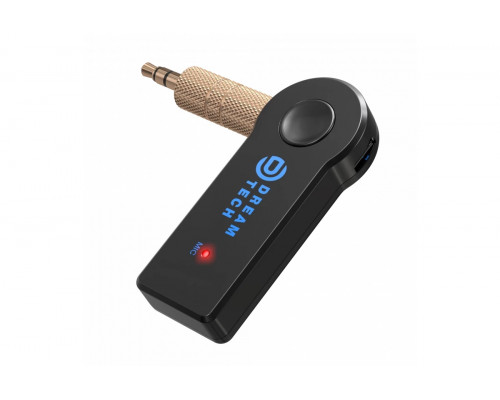 Ресивер BLUETOOTH B01 (AUX, Mic, MicroUSB) BLACK 1PC/POLYBAG