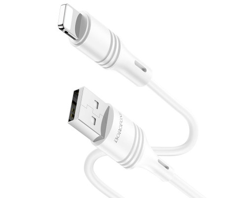 Кабель USB Borofone BX43 Ligthing white