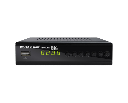 IPTV приставка DVB-T2/C World Vision T644A FM SE
