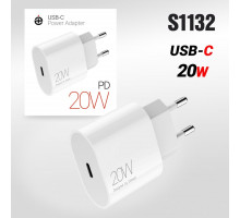 Сетевое зарядное устройство deespi DE01 PD20W White