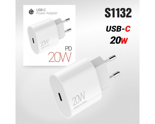 Сетевое зарядное устройство deespi DE01 PD20W White