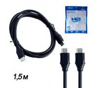 Шнур HDMI - HDMI 2.0 4K ULTRA HD, длина 1,5 м (A5277)