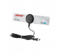 ТВ антенна комнатная для цифрового телевидения DVB-T2 на присоске, RX-255 REXANT