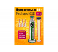 Паста паяльная Mechanic NS48 40 гр 148С в шприце (скидка 50 процентов)