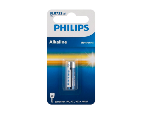 Батарейка Philips LR27/A27/MN27 BL1 Alkaline 12V (1/20/200)