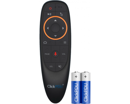 Air mouse G10S (  с батарейками CLICKPDU alkaline в комплекте) с гироскопом и голосовым управлением
