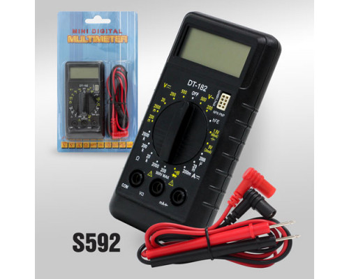 Мультиметр цифровой мини DT182