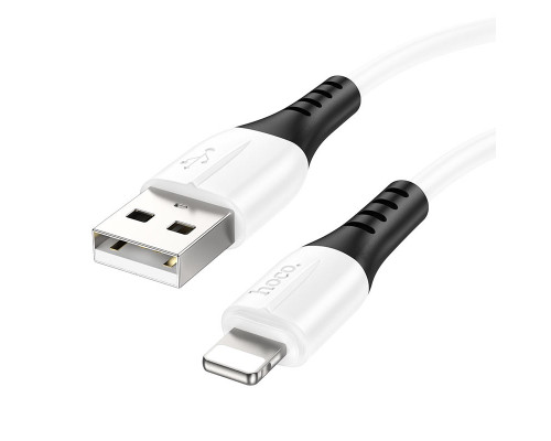 Дата-кабель HOCO X82 lightning 1м (белый)