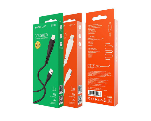 Кабель USB Borofone BX37 Ligthing (Black)