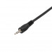 Шнур Стерео 3,5 мм - 2 RCA,  длина 1,5 м
