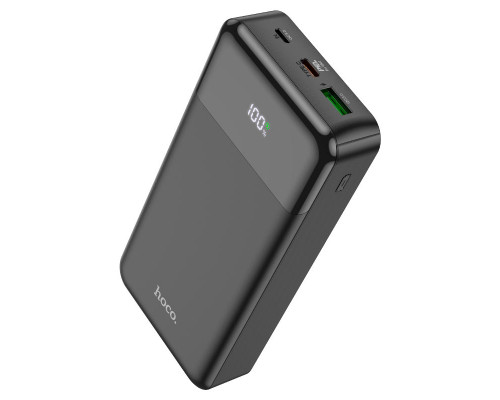 Аккумулятор внешний резервный HOCO J102A Cool figure 20000mAh (черный)