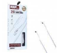 Кабель USB MRM PD88L Type-C-L 3.1A 20W 1200mm (White)