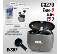 Наушники беспроводные Airbuds WS07 Black
