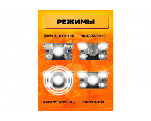 Фонарь налобный T5 (200)